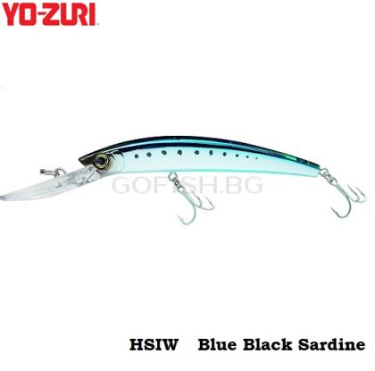 Yo-Zuri Crystal Minnow Deep Diver 90F R1134
