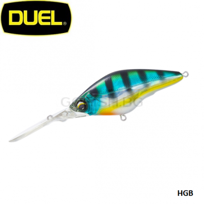 DUEL Hardcore Deep Crank 60F 60mm.F1023