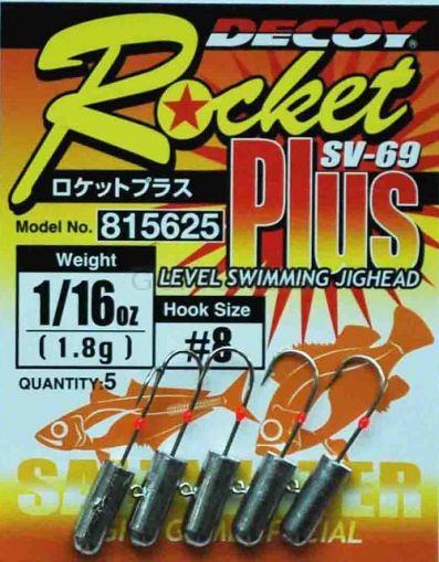 Micro/Nano Jig DECOY Rocket Plus SV-69