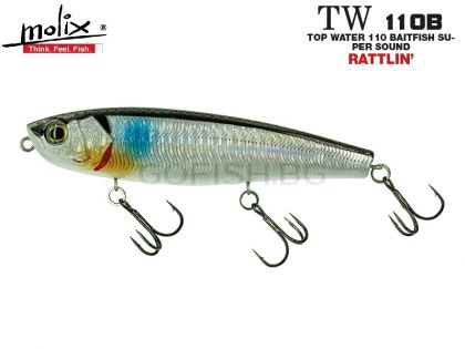Molix Top Water 110mm.Baitfish