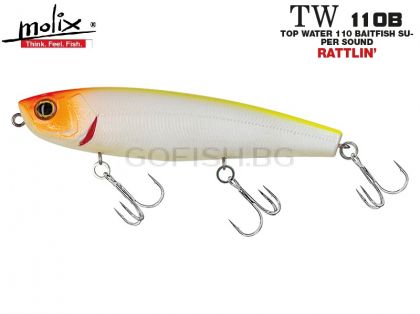 Molix Top Water 110mm.Baitfish
