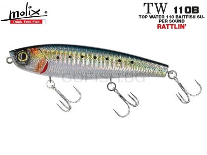 Molix Top Water 110mm.Baitfish