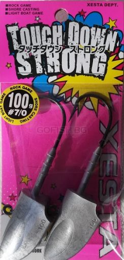 Глава за силикон XESTA Touch Down Strong 100 gr. N:7/0 (2бр/пакет)
