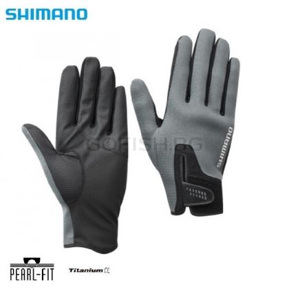 Shimano Titanium Pearl Fit Gloves GL-095Q