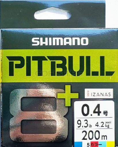 Shimano PITBULL 8+ Multicolor
