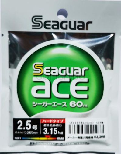 Seaguar Ace 100% Fluorocarbon 60m.