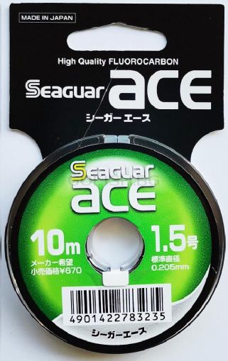 Seaguar Ace 100% Fluorocarbon 10m.
