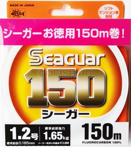 Seaguar 100% Fluorocarbon 150m.