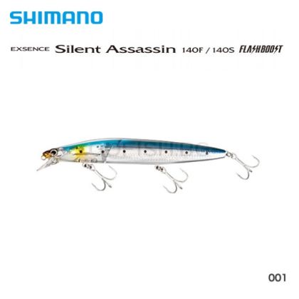 Shimano Exsence Silent Assasin 140F Flash Boost XM-114T
