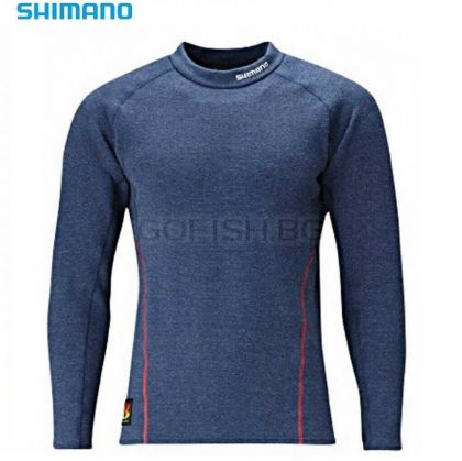 Shimano Warm Underwear IN-021Q Navy Blue color