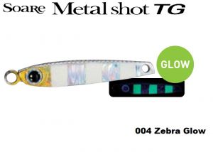 Shimano SOARE Metal Shot TG Tungsten 7g color:004 Zebra Glow