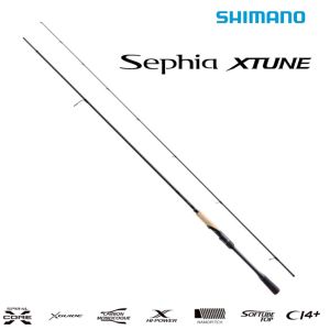 Въдица Shimano 22 Sephia XTUNE S86MH 2.59m. 15-60g.