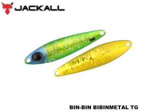 Jackall BinBin Metal TG 40g. #Green Gold Squid Glow