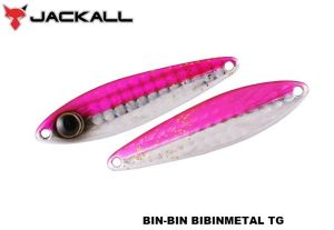 Jackall BinBin Metal TG 40g. #Micro Pink Glow Edge