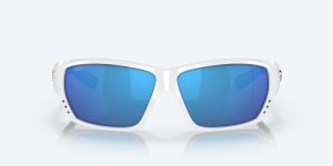 Costa TUNA Alley - White frame Blue Mirror 580G