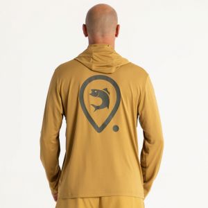 Adventer Fishing Sand Hooded T-shirt