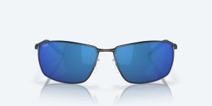 Costa TURRET - 11 Matte Black Blue Mirror 580P
