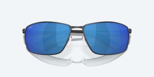 Costa TURRET - 11 Matte Black Blue Mirror 580P