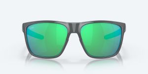 Costa FERG XL Shiny Gray frame Green Mirror 580G