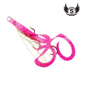 START Triple Hook "Short Curly" hook size:S #58 Pink SK