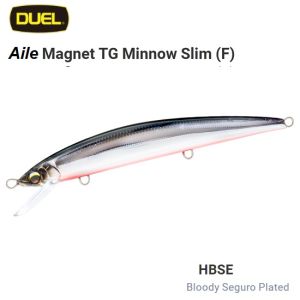 DUEL Aile Magnet TG Minnow Slim 120F 17g. F1257-HBSE