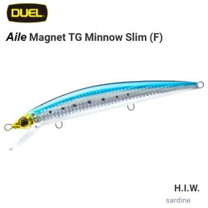 DUEL Aile Magnet TG Minnow Slim 120F 17g. F1257-HIW