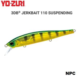 Yo-Zuri 3DB JERKBAIT 110SP 110mm. R1355-NPC