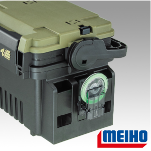  Клипс за лидери Meiho Leader Clip BM-S – Прозрачно черен