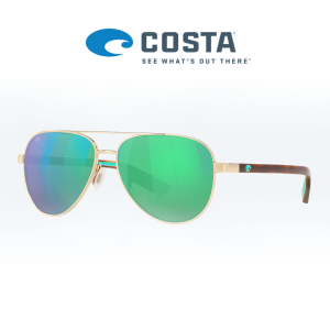 Очила Costa  PELI - Brash Gold frame Green Mirror 580P