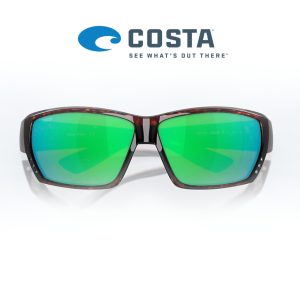 Очила Costa TUNA ALLEY 10 Tortoise frame, Green Mirror 580P
