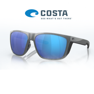 Очила Costa FERG XL 298 Shiny Gray frame, Blue Mirror 580G
