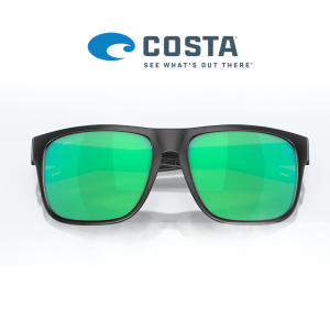 Costa SPEARO XL 11 Matte Black frame, Green Mirror 580G