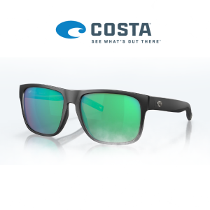 Costa SPEARO XL 11 Matte Black frame, Green Mirror 580G