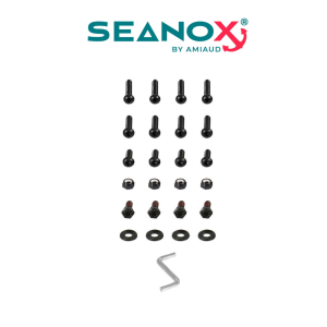 Аксесоар за монтаж на 2 стойки SEANOX към тръба ф36-ф50мм. 450438 (черна стомана)