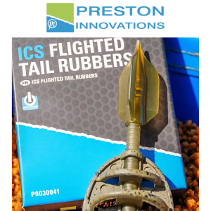 Preston ICS Flighted Tail Rubbers P0030041