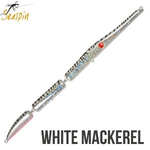 SeaSpin STREGA 257mm. 35gr - WHITE MACKEREL
