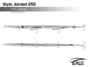 Jack Fin STYLO JOINTED 255 -  UV Chrome