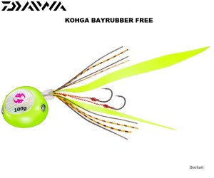 DAIWA Kohga Bayrubber Free Head Beta 150gr.