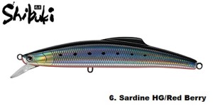 Слайдер Tackle House Shibuki V187DP 187mm 76g .