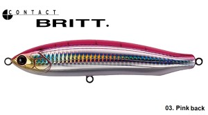 Tackle House BRITT Pencil CBP120SW 65g. sinking