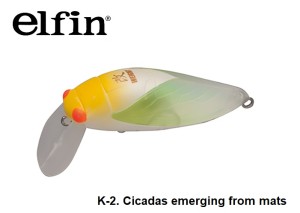 Воблер Tackle House ELFIN Large Cicada 46mm. 4.3g.