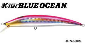 Воблер Tackle House K-TEN Blue OCEAN BK175SW Sinking 175mm. 58g.