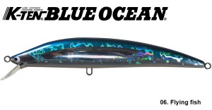 Воблер Tackle House K-TEN Blue OCEAN BK175SW Sinking 175mm. 58g.