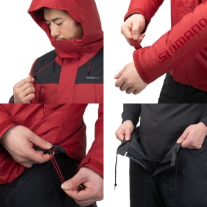 Яке с пантало Есен-Зима Shimano Basic Insolation Rainsuit RB-077Y