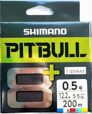Shimano PITBULL 8+ Multicolor