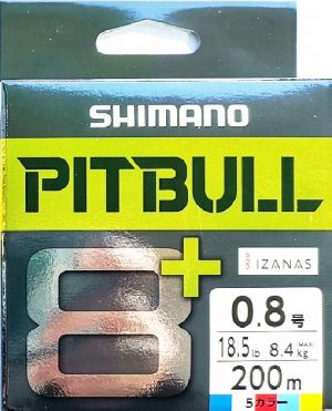Shimano PITBULL 8+ Multicolor