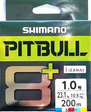 Shimano PITBULL 8+ Multicolor