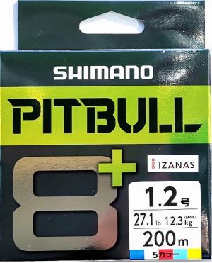 Shimano PITBULL 8+ Multicolor