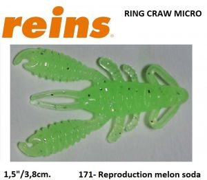 REINS Ring Craw Micro #171 Reproduction Melon Soda