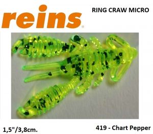 REINS Ring Craw Micro #419 Chart Pepper